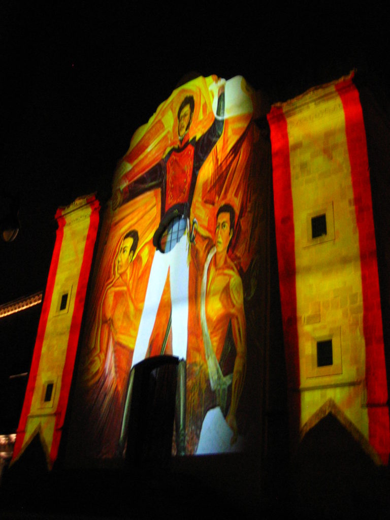 Zacatecas projection mapping