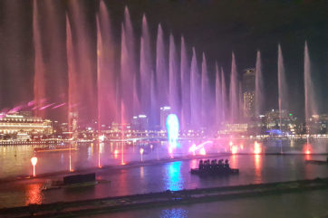 Marina Bay Sands Water Show, Singapore