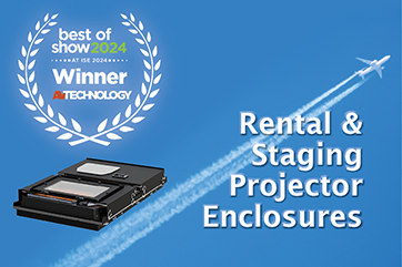 Rental and staging enclosures