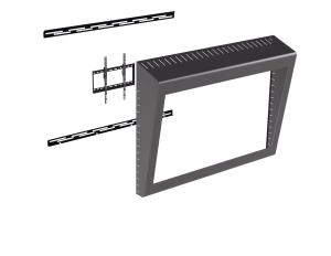 Anti-Ligature Wallmount TV Enclosure
